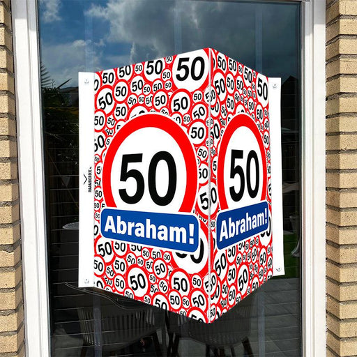 Raambord Abraham 50 jaar - Raambordje.nl