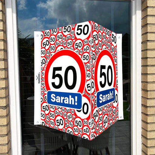 Raambord Sarah 50 jaar - Raambordje.nl