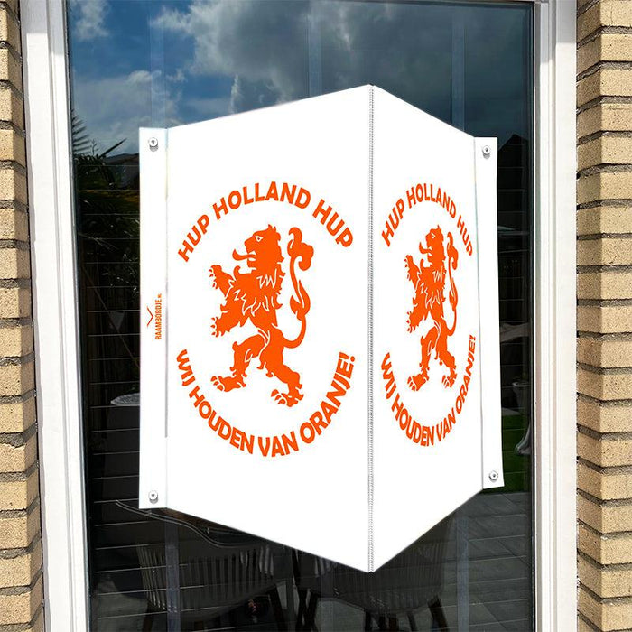 Raambord Hup Holland Hup - Wit - Raambordje.nl