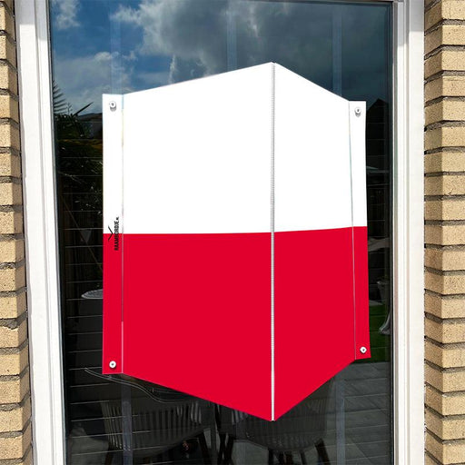 Raambord Poolse vlag (Polen) - Raambordje.nl