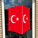 Raambord Turkse vlag (Turkije) - Raambordje.nl