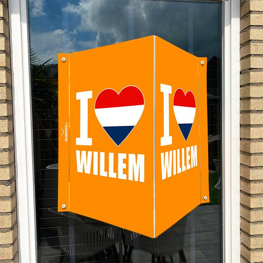 Raambord I love Willem - Raambordje.nl