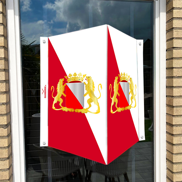 Raambord Utrechtse vlag (Utrecht) - Raambordje.nl